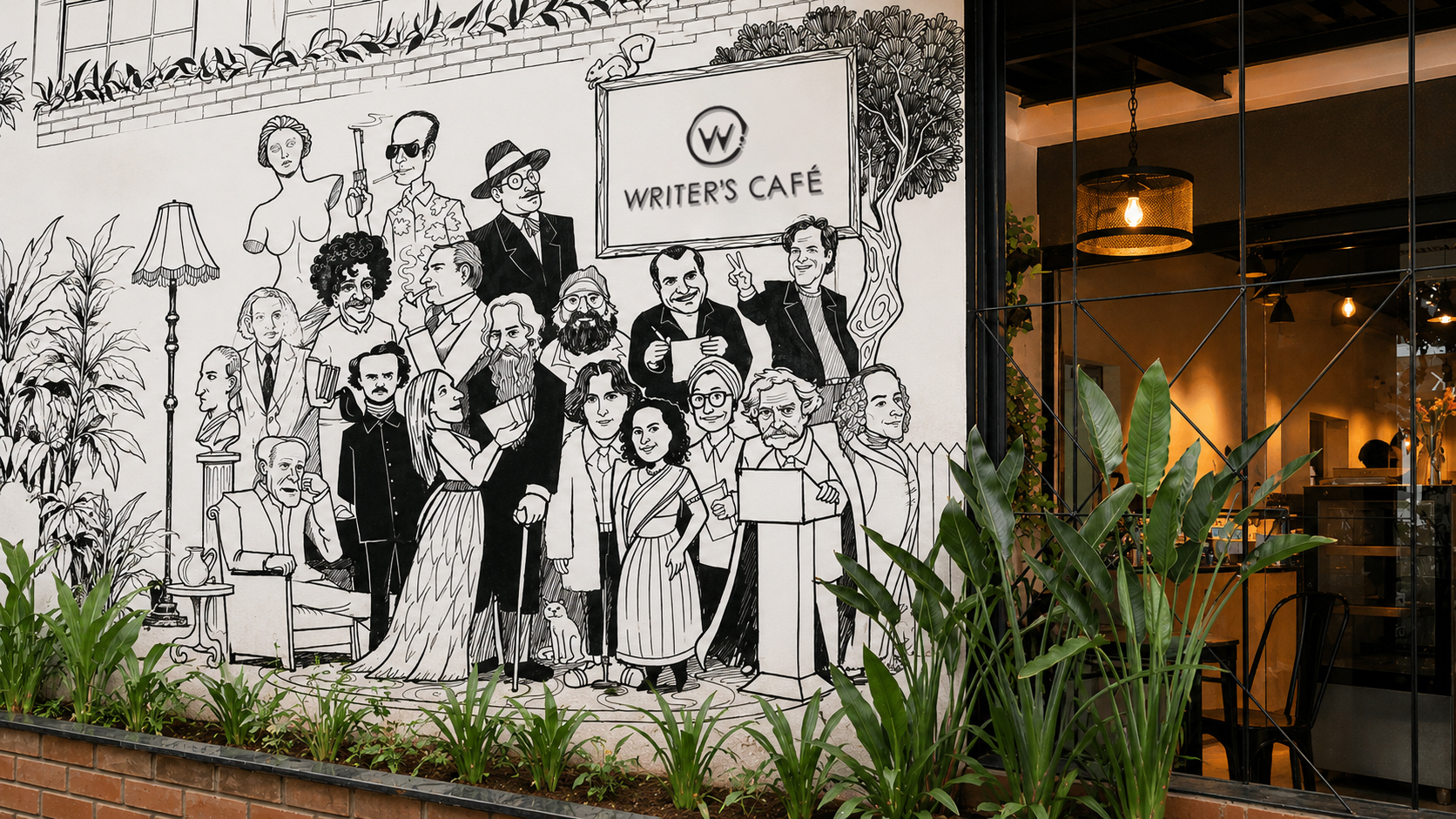 Writer's Café exterior